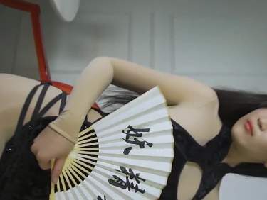 [妖精社视频] H2023 《苏伟-黑旗袍》